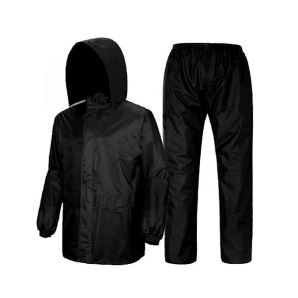 2 Piece Rain Coat for Men and Women Waterproof Adjustable Raincoat